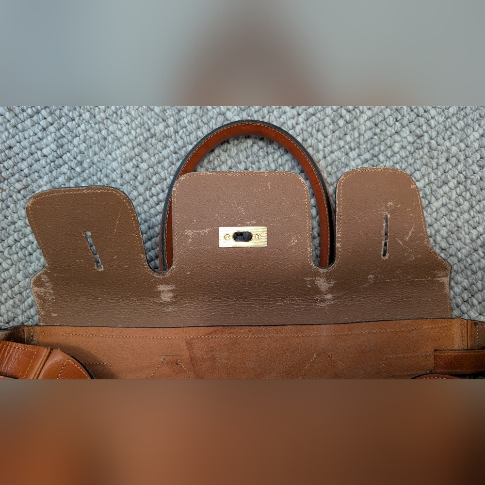 Custom Made Red Leather Purse - Picture 9 of 12
